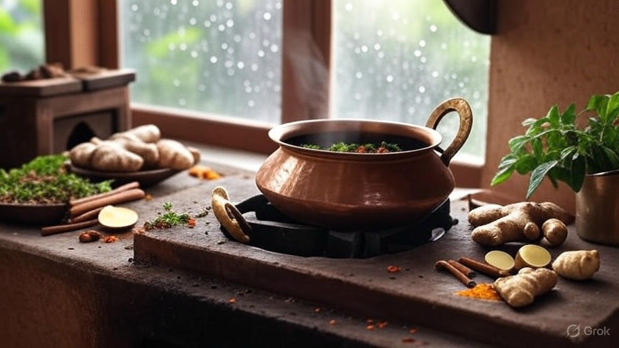 Home Remedies for Monsoon / Herbal Decoctions